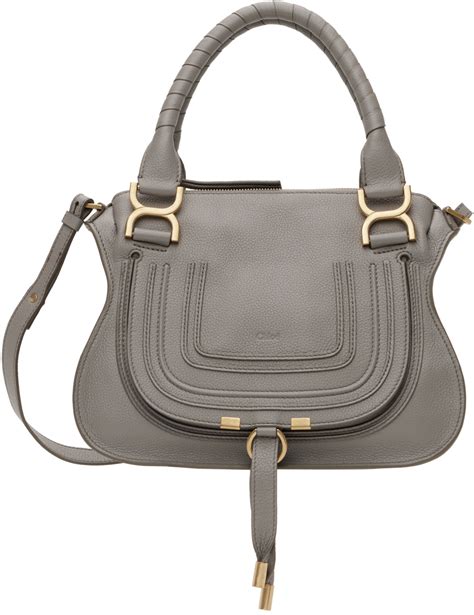 chloe marcie taupe|Chloé Luxury Designer Marcie Bags .